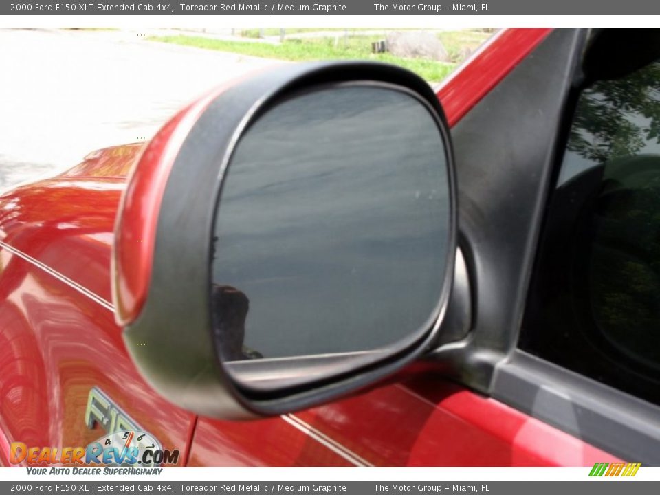 2000 Ford F150 XLT Extended Cab 4x4 Toreador Red Metallic / Medium Graphite Photo #23