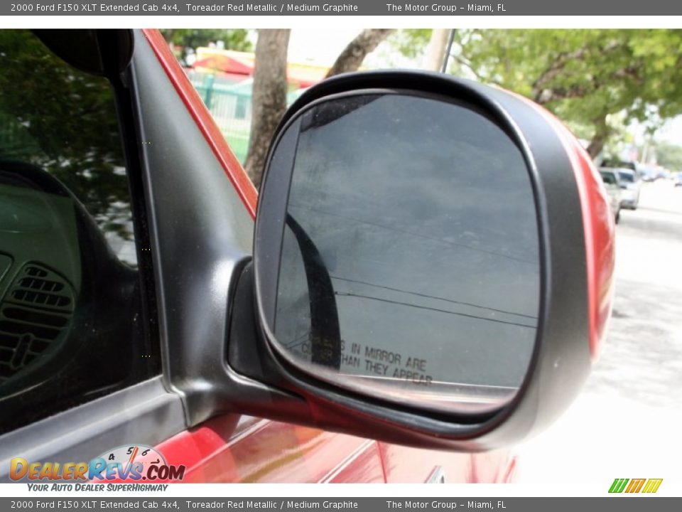 2000 Ford F150 XLT Extended Cab 4x4 Toreador Red Metallic / Medium Graphite Photo #24