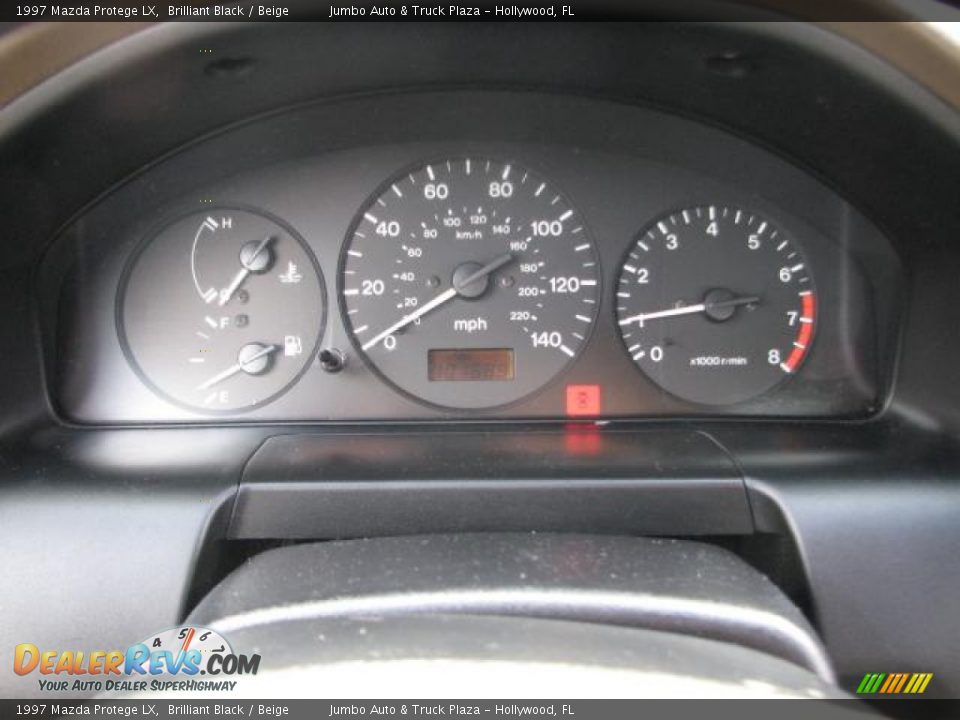 1997 Mazda Protege LX Gauges Photo #18