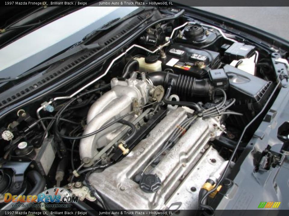 1997 Mazda Protege LX 1.5 Liter DOHC 16-Valve 4 Cylinder Engine Photo #20