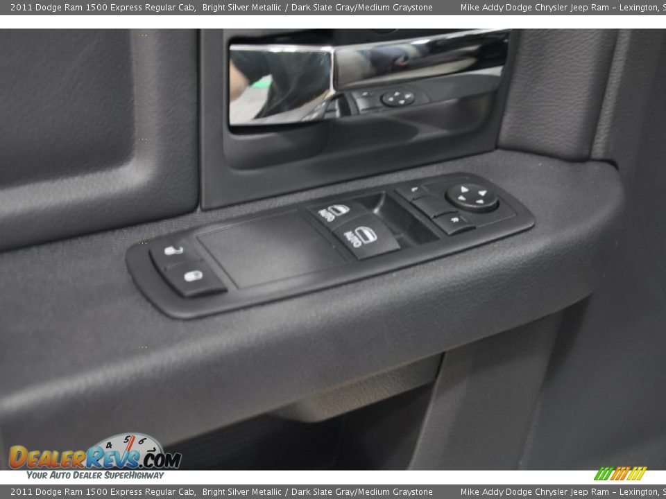 2011 Dodge Ram 1500 Express Regular Cab Bright Silver Metallic / Dark Slate Gray/Medium Graystone Photo #9
