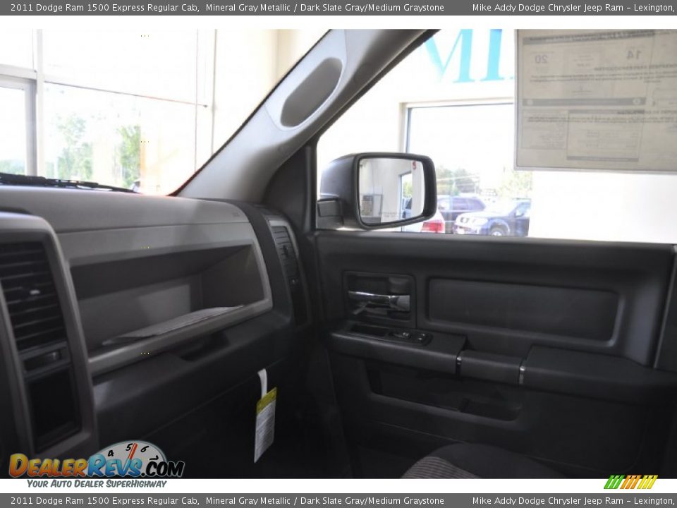 2011 Dodge Ram 1500 Express Regular Cab Mineral Gray Metallic / Dark Slate Gray/Medium Graystone Photo #15
