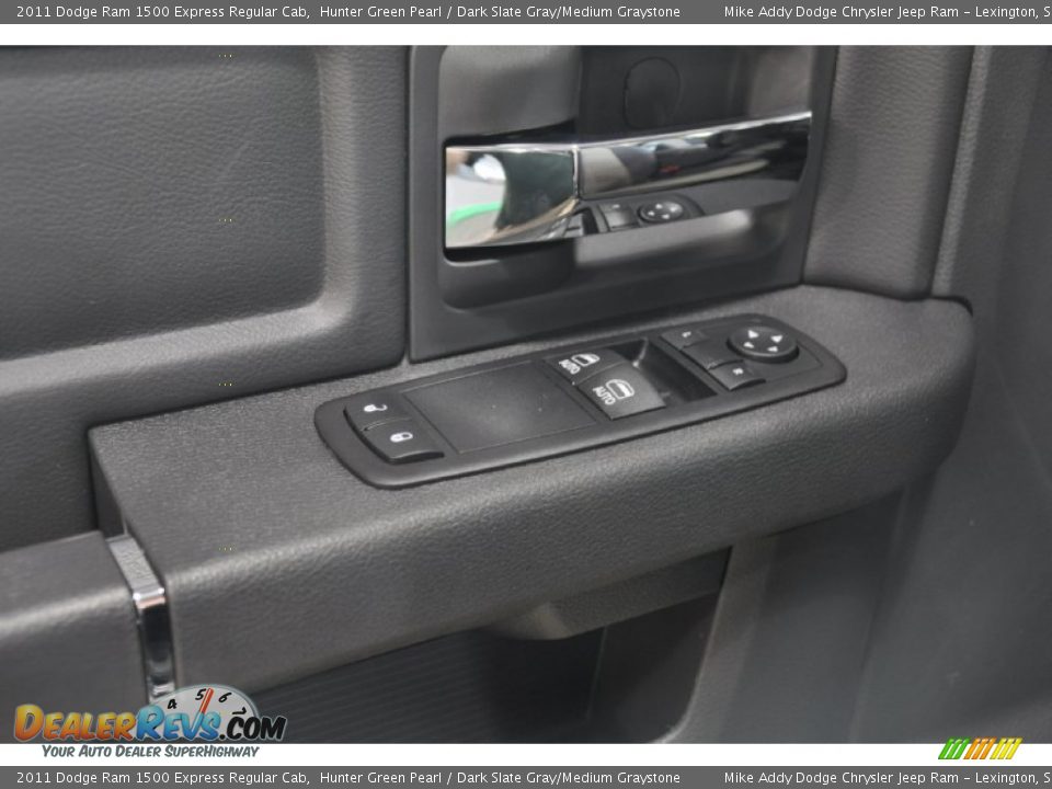 2011 Dodge Ram 1500 Express Regular Cab Hunter Green Pearl / Dark Slate Gray/Medium Graystone Photo #8