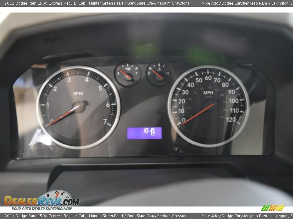 2011 Dodge Ram 1500 Express Regular Cab Gauges Photo #10