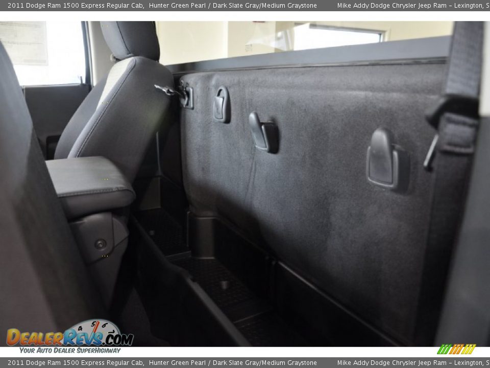 2011 Dodge Ram 1500 Express Regular Cab Hunter Green Pearl / Dark Slate Gray/Medium Graystone Photo #14