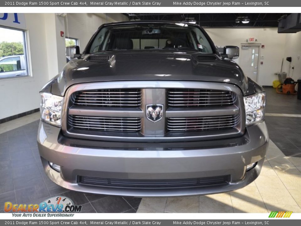 2011 Dodge Ram 1500 Sport Crew Cab 4x4 Mineral Gray Metallic / Dark Slate Gray Photo #3
