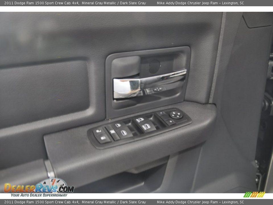 2011 Dodge Ram 1500 Sport Crew Cab 4x4 Mineral Gray Metallic / Dark Slate Gray Photo #12