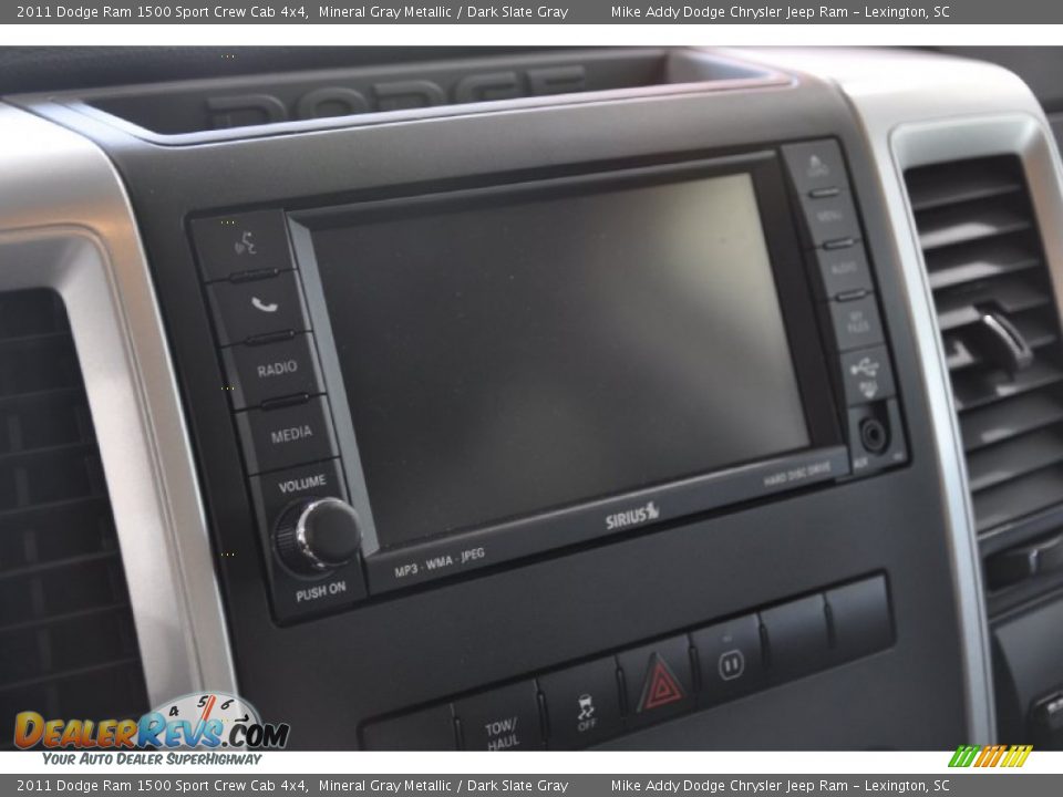 2011 Dodge Ram 1500 Sport Crew Cab 4x4 Mineral Gray Metallic / Dark Slate Gray Photo #16