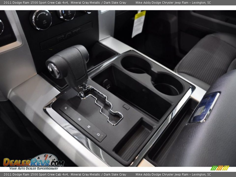 2011 Dodge Ram 1500 Sport Crew Cab 4x4 Mineral Gray Metallic / Dark Slate Gray Photo #18