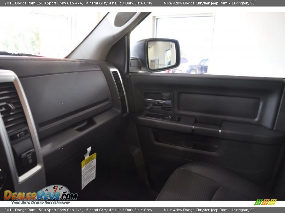 2011 Dodge Ram 1500 Sport Crew Cab 4x4 Mineral Gray Metallic / Dark Slate Gray Photo #20