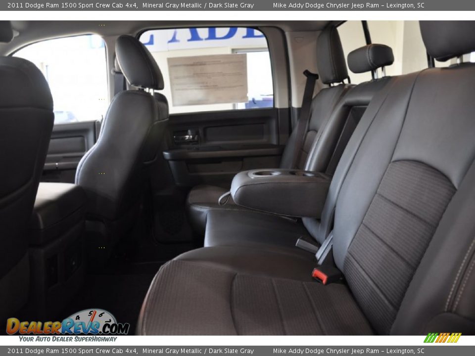 2011 Dodge Ram 1500 Sport Crew Cab 4x4 Mineral Gray Metallic / Dark Slate Gray Photo #21
