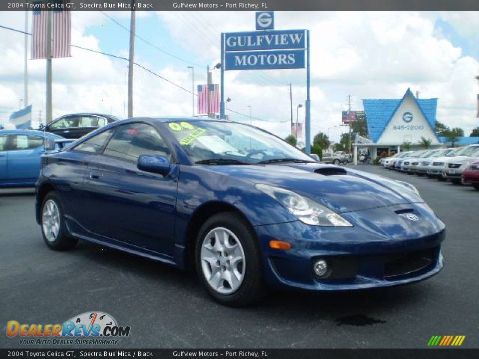 2004 Toyota Celica GT Spectra Blue Mica / Black Photo #1