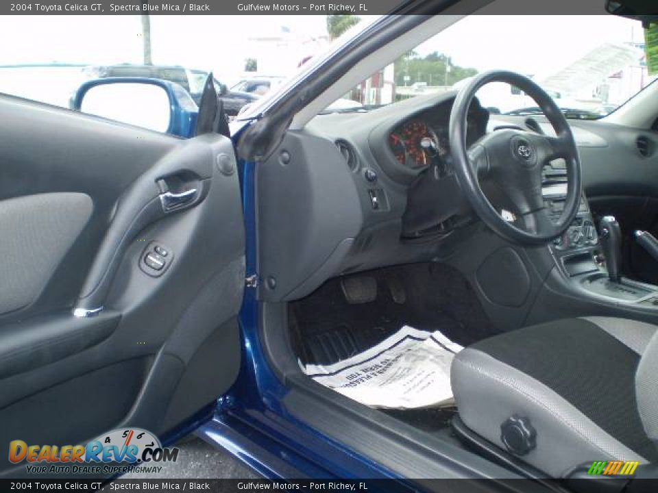 2004 Toyota Celica GT Spectra Blue Mica / Black Photo #12