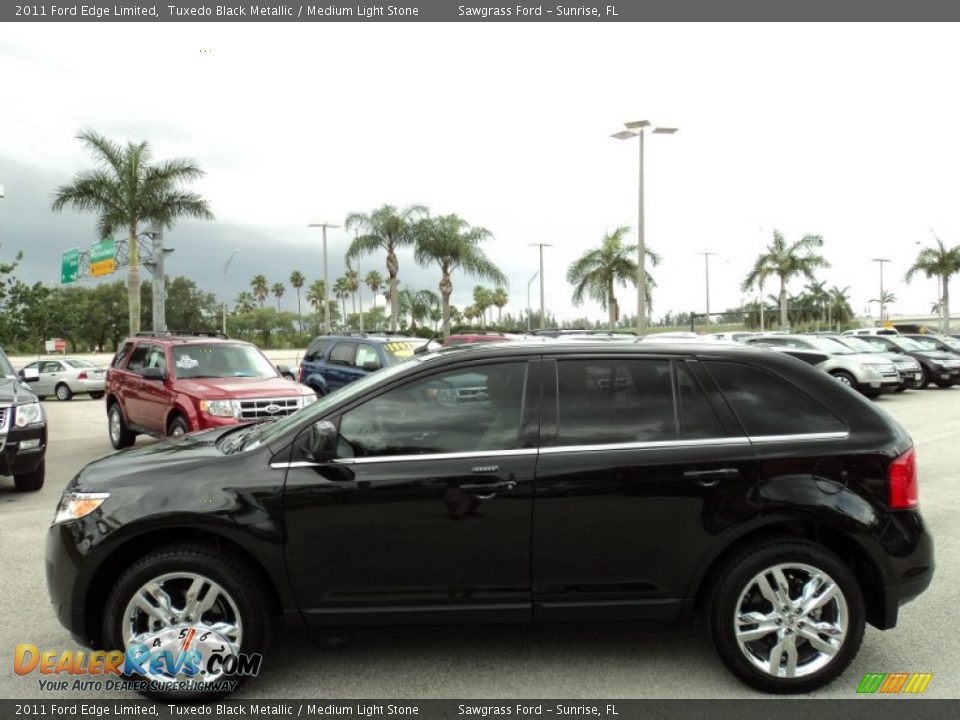 Tuxedo Black Metallic 2011 Ford Edge Limited Photo #10