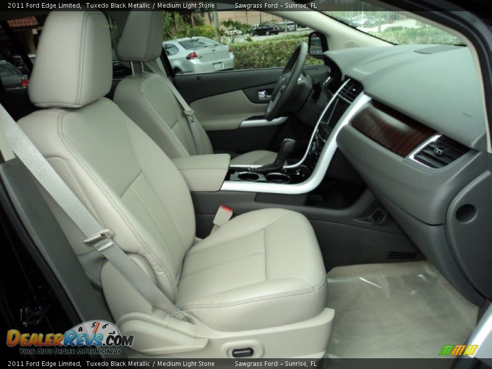 Medium Light Stone Interior - 2011 Ford Edge Limited Photo #20