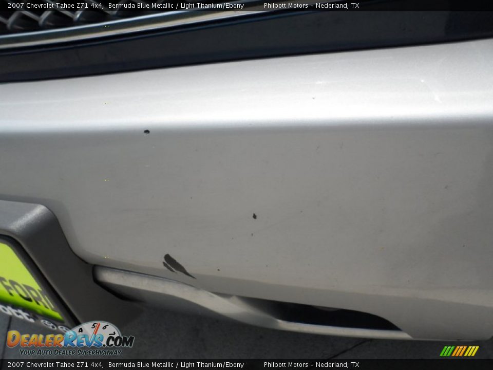 2007 Chevrolet Tahoe Z71 4x4 Bermuda Blue Metallic / Light Titanium/Ebony Photo #12