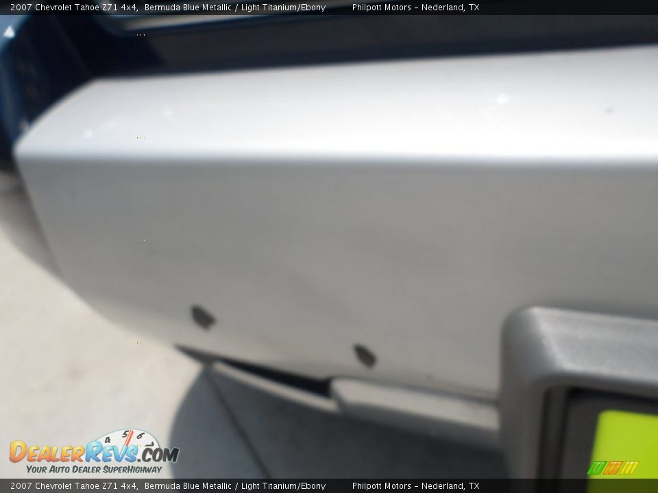 2007 Chevrolet Tahoe Z71 4x4 Bermuda Blue Metallic / Light Titanium/Ebony Photo #13