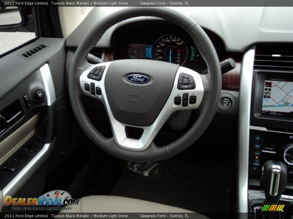 2011 Ford Edge Limited Steering Wheel Photo #26