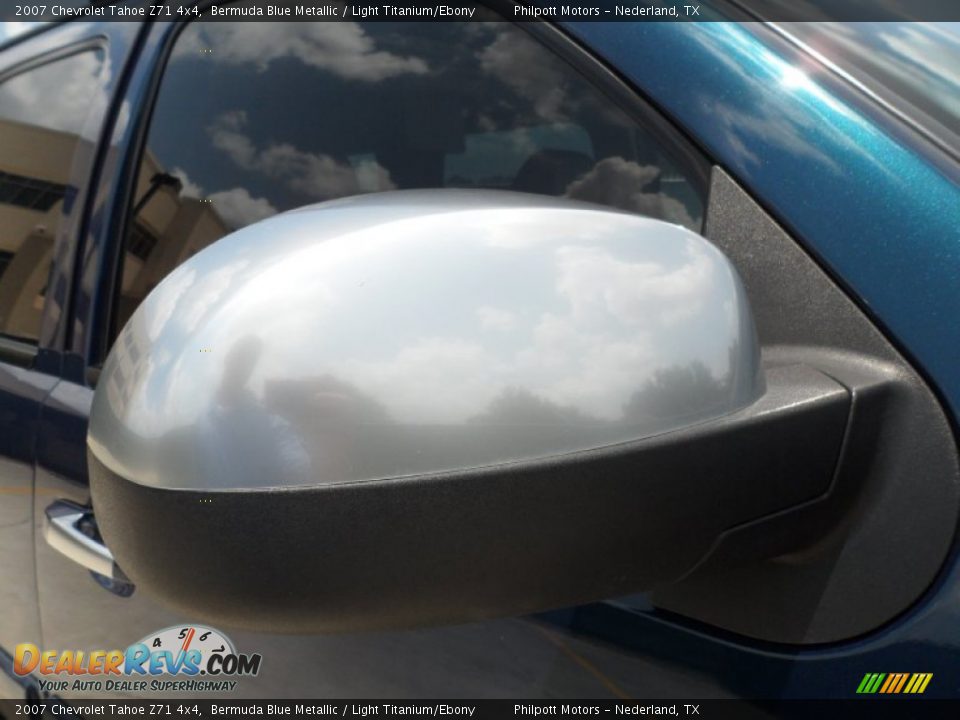 2007 Chevrolet Tahoe Z71 4x4 Bermuda Blue Metallic / Light Titanium/Ebony Photo #19