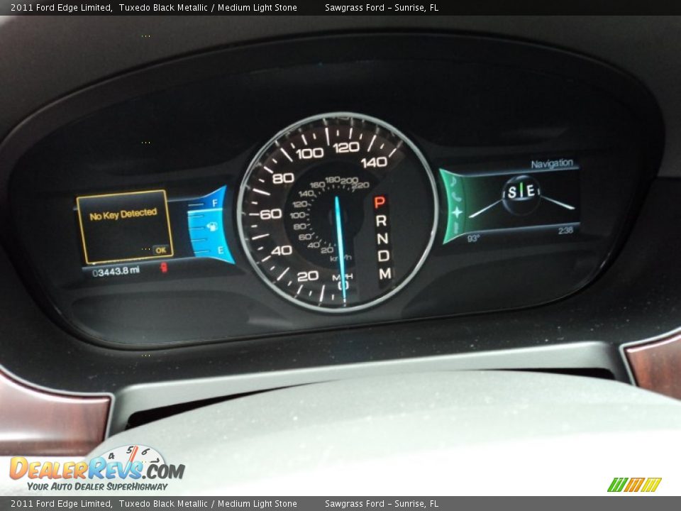 2011 Ford Edge Limited Gauges Photo #29