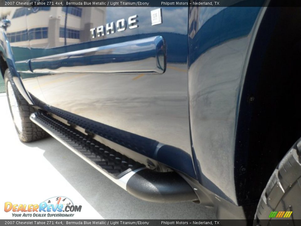 2007 Chevrolet Tahoe Z71 4x4 Bermuda Blue Metallic / Light Titanium/Ebony Photo #21