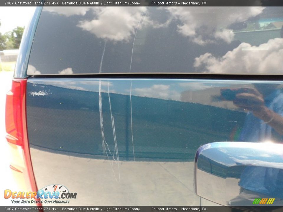 2007 Chevrolet Tahoe Z71 4x4 Bermuda Blue Metallic / Light Titanium/Ebony Photo #26