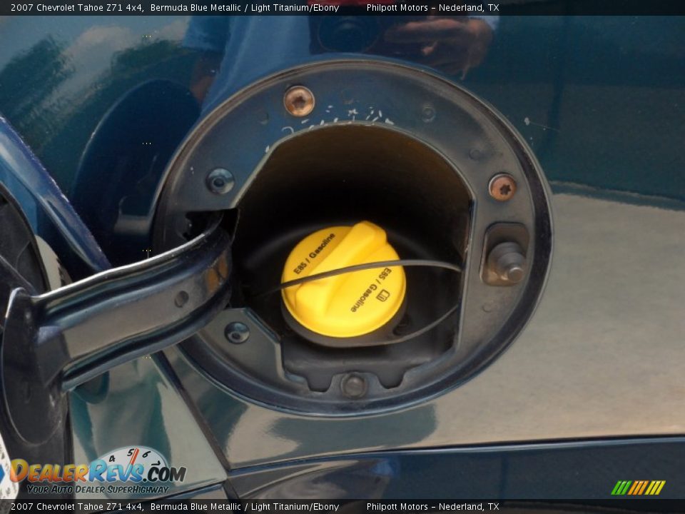2007 Chevrolet Tahoe Z71 4x4 Bermuda Blue Metallic / Light Titanium/Ebony Photo #28