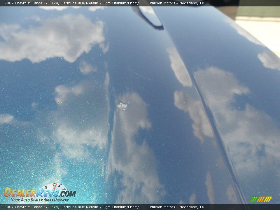 2007 Chevrolet Tahoe Z71 4x4 Bermuda Blue Metallic / Light Titanium/Ebony Photo #29