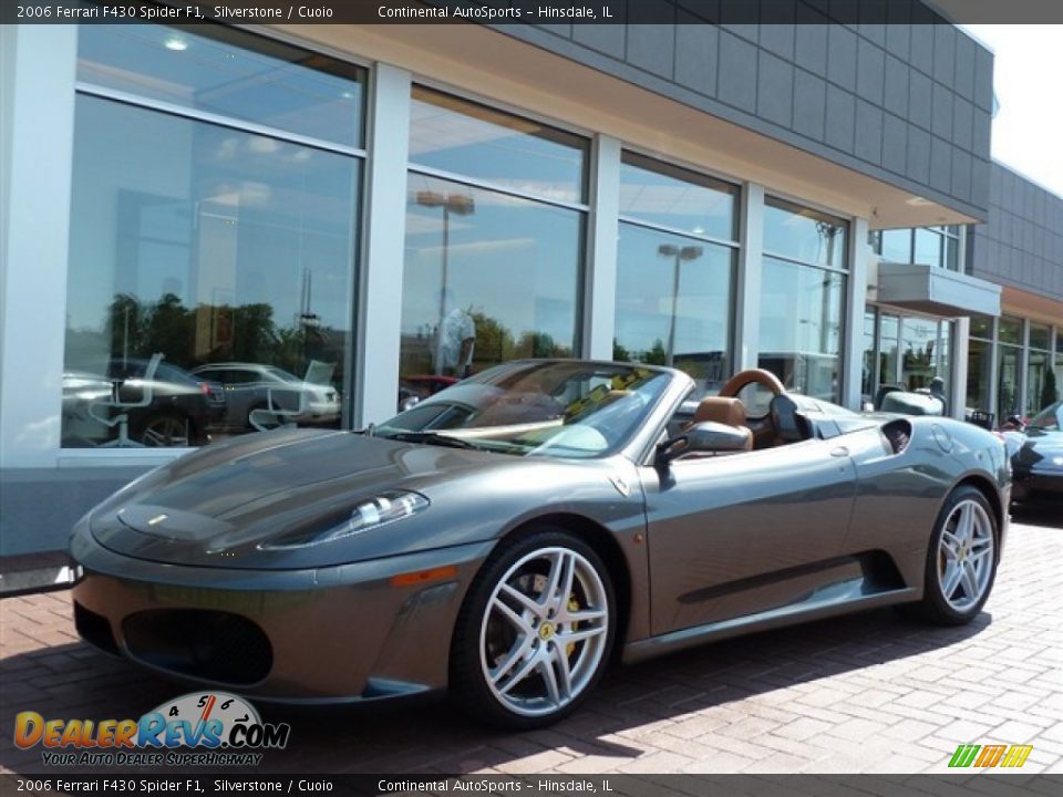 2006 Ferrari F430 Spider F1 Silverstone / Cuoio Photo #3