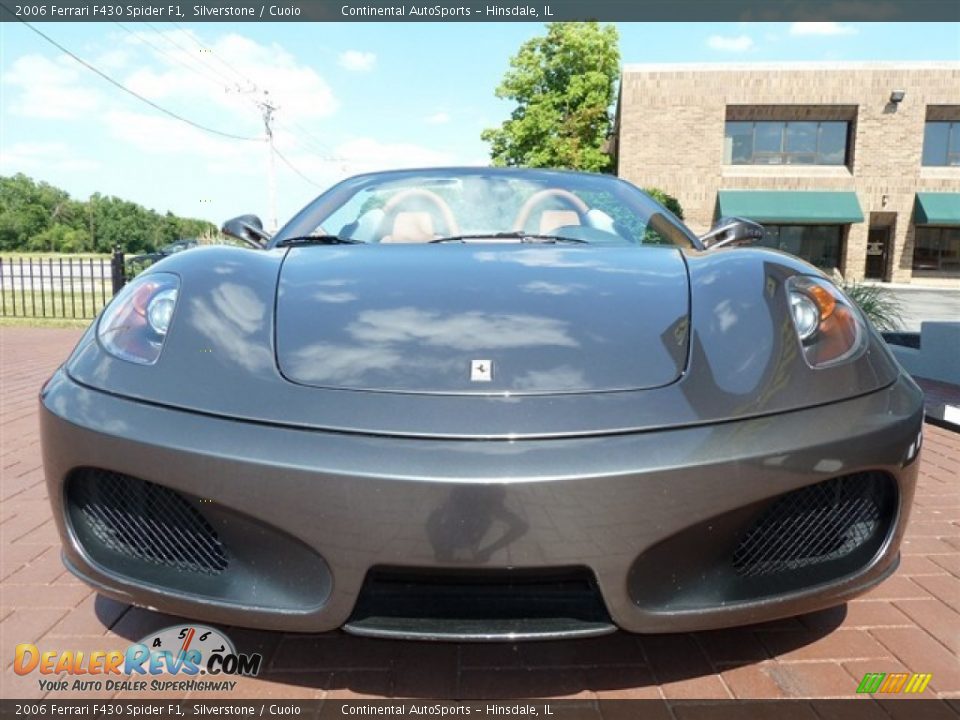 2006 Ferrari F430 Spider F1 Silverstone / Cuoio Photo #10