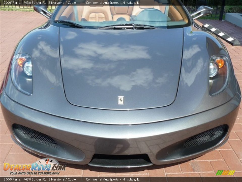 2006 Ferrari F430 Spider F1 Silverstone / Cuoio Photo #11