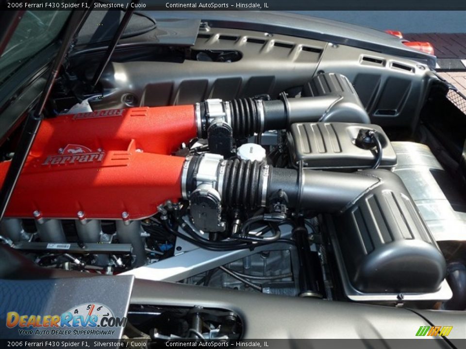 2006 Ferrari F430 Spider F1 Silverstone / Cuoio Photo #12