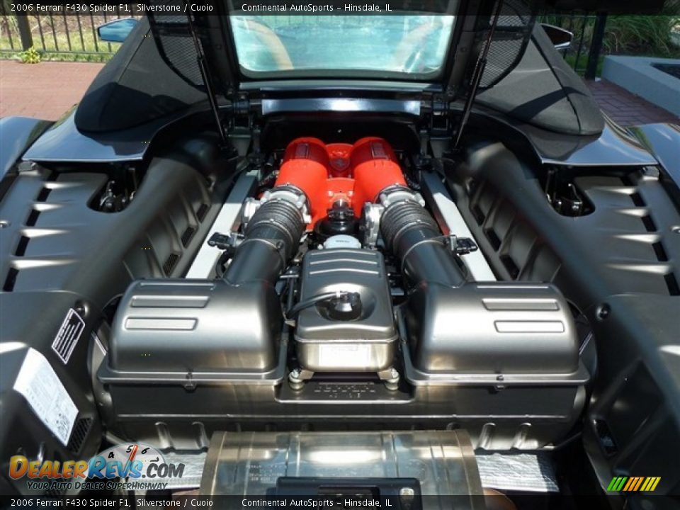 2006 Ferrari F430 Spider F1 Silverstone / Cuoio Photo #13