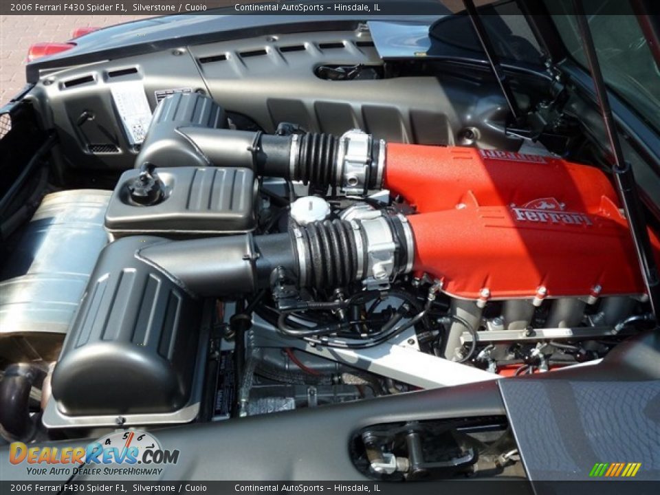 2006 Ferrari F430 Spider F1 Silverstone / Cuoio Photo #14