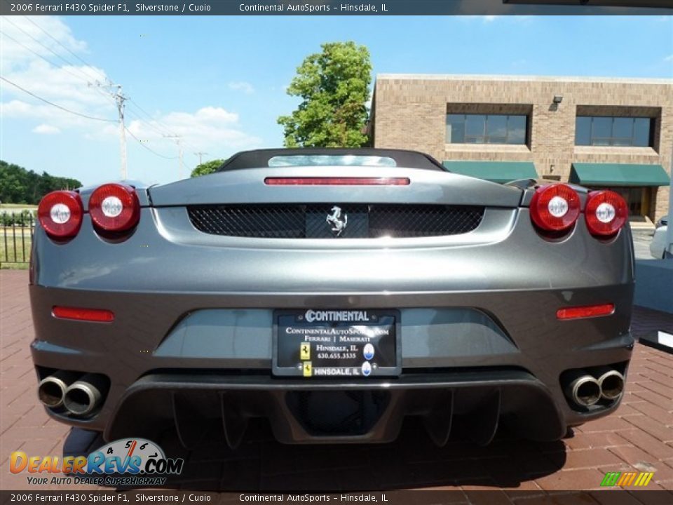 2006 Ferrari F430 Spider F1 Silverstone / Cuoio Photo #15