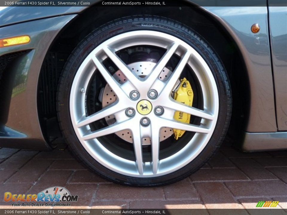 2006 Ferrari F430 Spider F1 Silverstone / Cuoio Photo #19