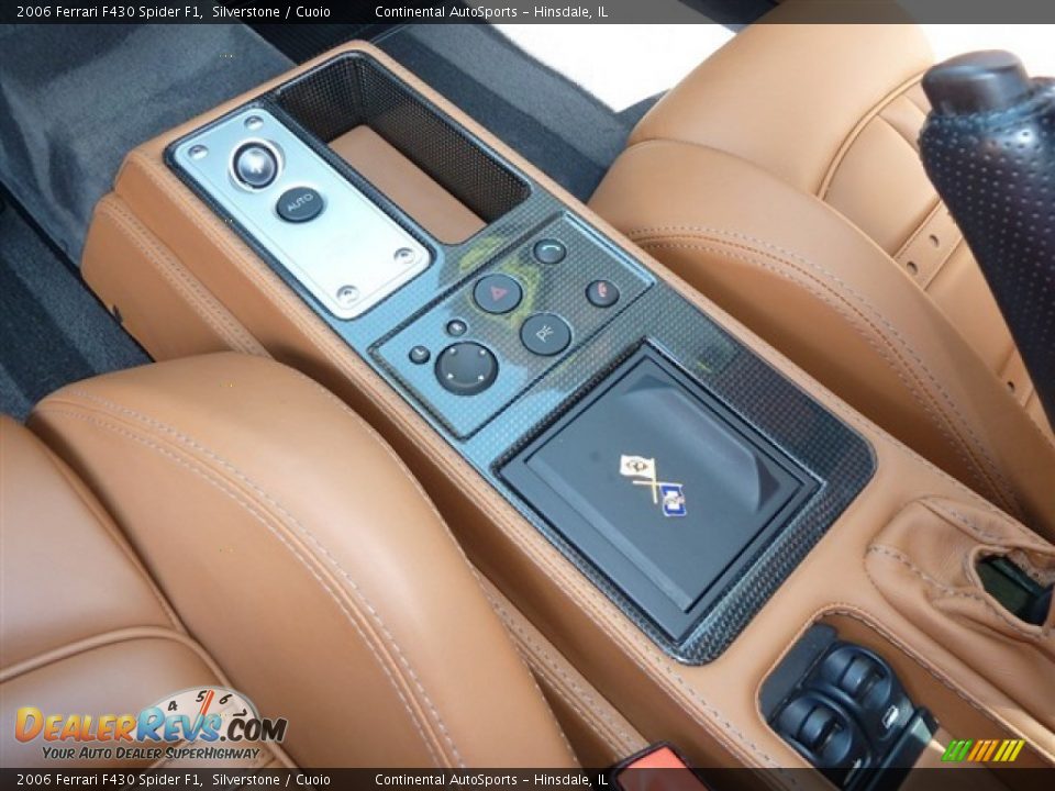 2006 Ferrari F430 Spider F1 Silverstone / Cuoio Photo #27