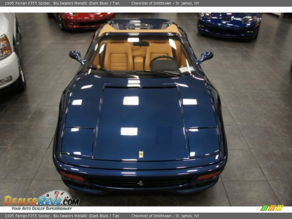 Blu Swaters Metallic (Dark Blue) 1995 Ferrari F355 Spider Photo #4