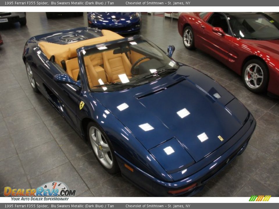 Blu Swaters Metallic (Dark Blue) 1995 Ferrari F355 Spider Photo #5