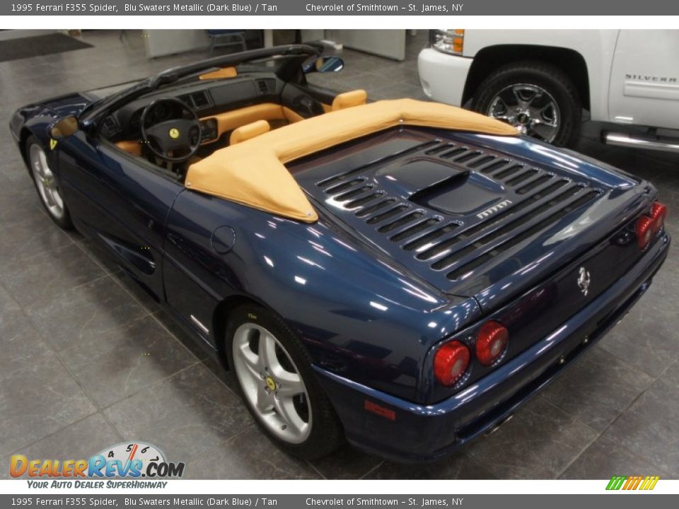 Blu Swaters Metallic (Dark Blue) 1995 Ferrari F355 Spider Photo #8