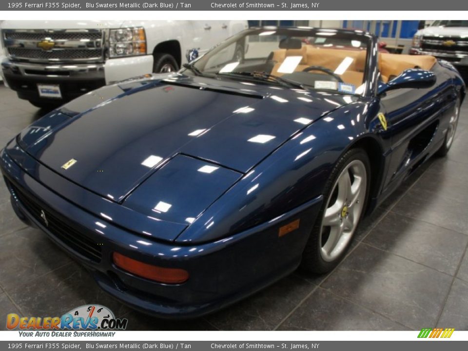 Blu Swaters Metallic (Dark Blue) 1995 Ferrari F355 Spider Photo #9