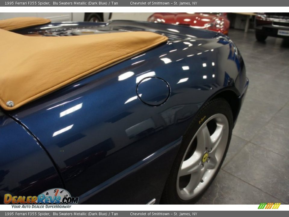 1995 Ferrari F355 Spider Blu Swaters Metallic (Dark Blue) / Tan Photo #11