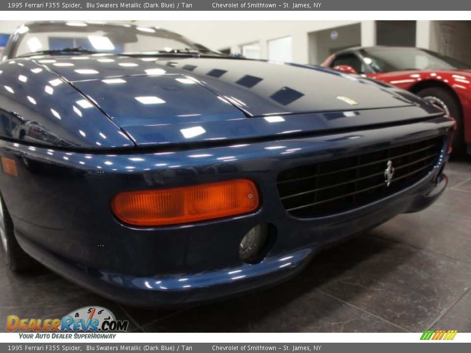 1995 Ferrari F355 Spider Blu Swaters Metallic (Dark Blue) / Tan Photo #19