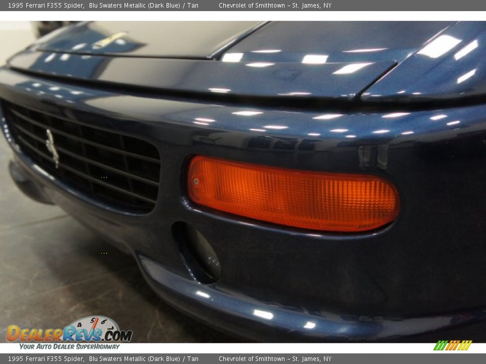 1995 Ferrari F355 Spider Blu Swaters Metallic (Dark Blue) / Tan Photo #20