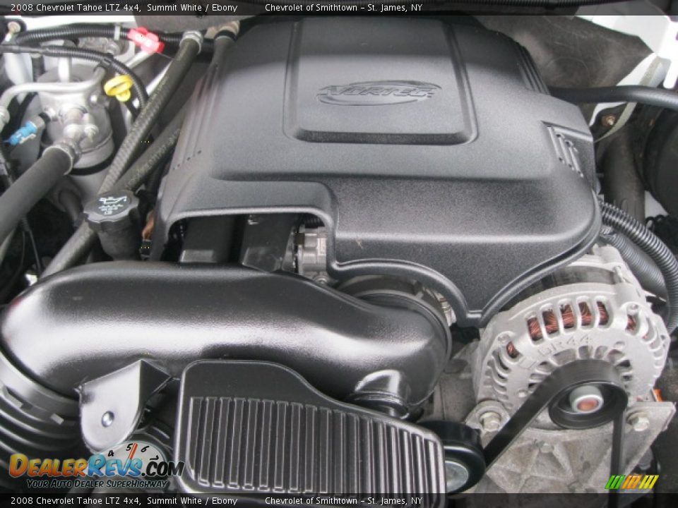 2008 Chevrolet Tahoe LTZ 4x4 5.3 Liter Flex Fuel OHV 16-Valve Vortec V8 Engine Photo #8