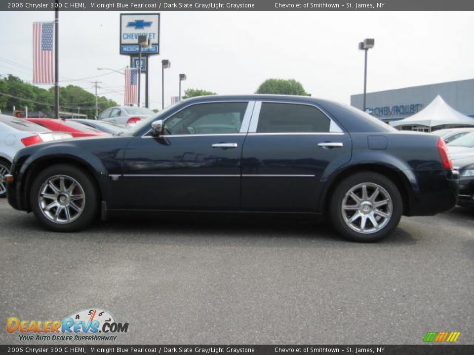 2006 Chrysler 300 C HEMI Midnight Blue Pearlcoat / Dark Slate Gray/Light Graystone Photo #1