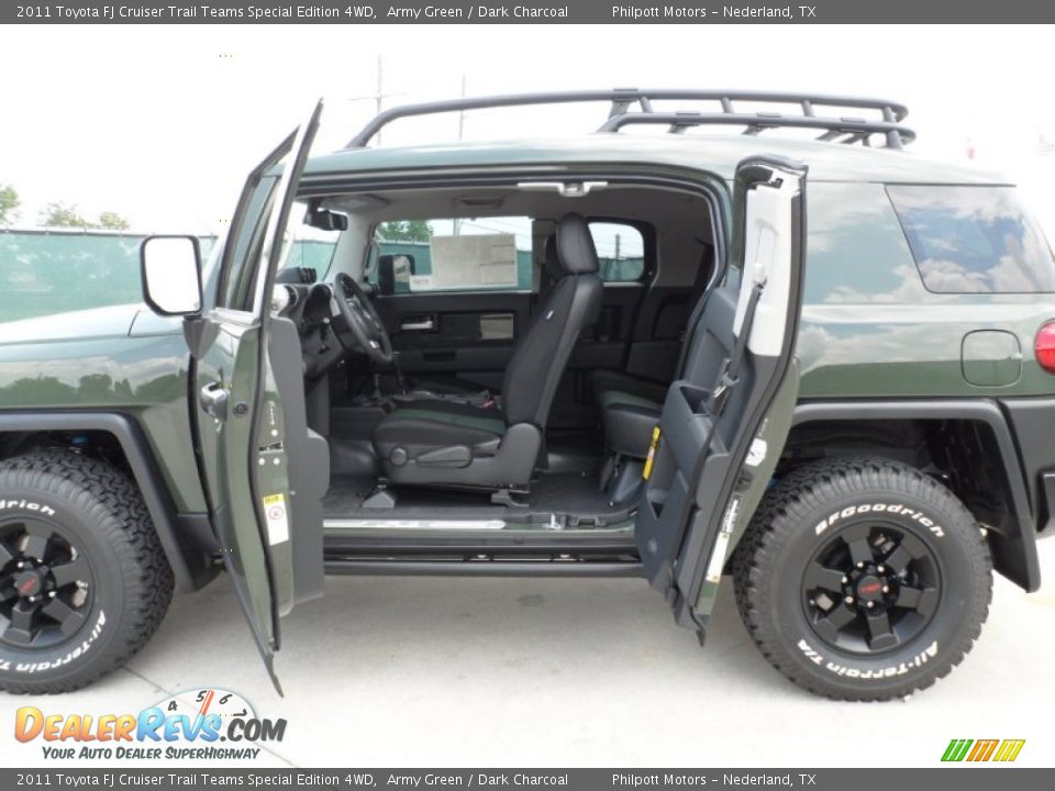 2011 Toyota FJ Cruiser Trail Teams Special Edition 4WD Army Green / Dark Charcoal Photo #22