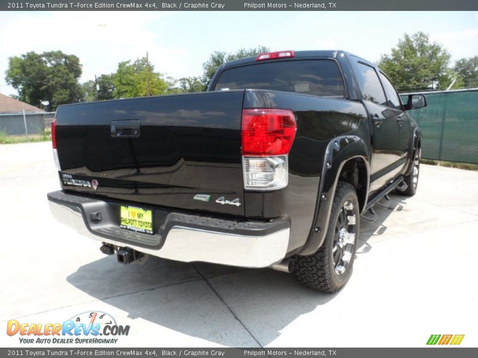 Black 2011 Toyota Tundra T-Force Edition CrewMax 4x4 Photo #3