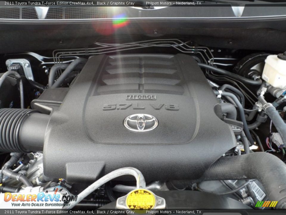 2011 Toyota Tundra T-Force Edition CrewMax 4x4 5.7 Liter i-Force Flex-Fuel DOHC 32-Valve Dual VVT-i V8 Engine Photo #20