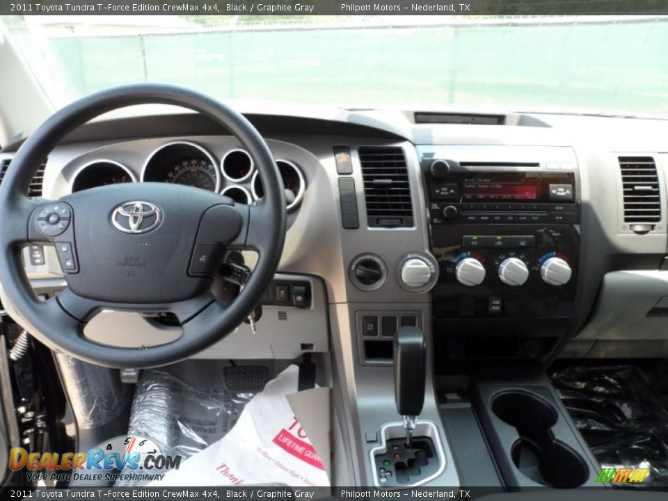 Dashboard of 2011 Toyota Tundra T-Force Edition CrewMax 4x4 Photo #28